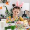 24 Set Garden Plastic Pot Craft Kit,DIY Flower Plant Crafts with Adhesive Foam Stickers, Pipe Cleaners, Flower Growing Kit for Summer